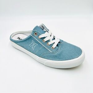 Hurley shoes Kayo Lace-Up Mule Sneakers Blue summer style Women Size 9